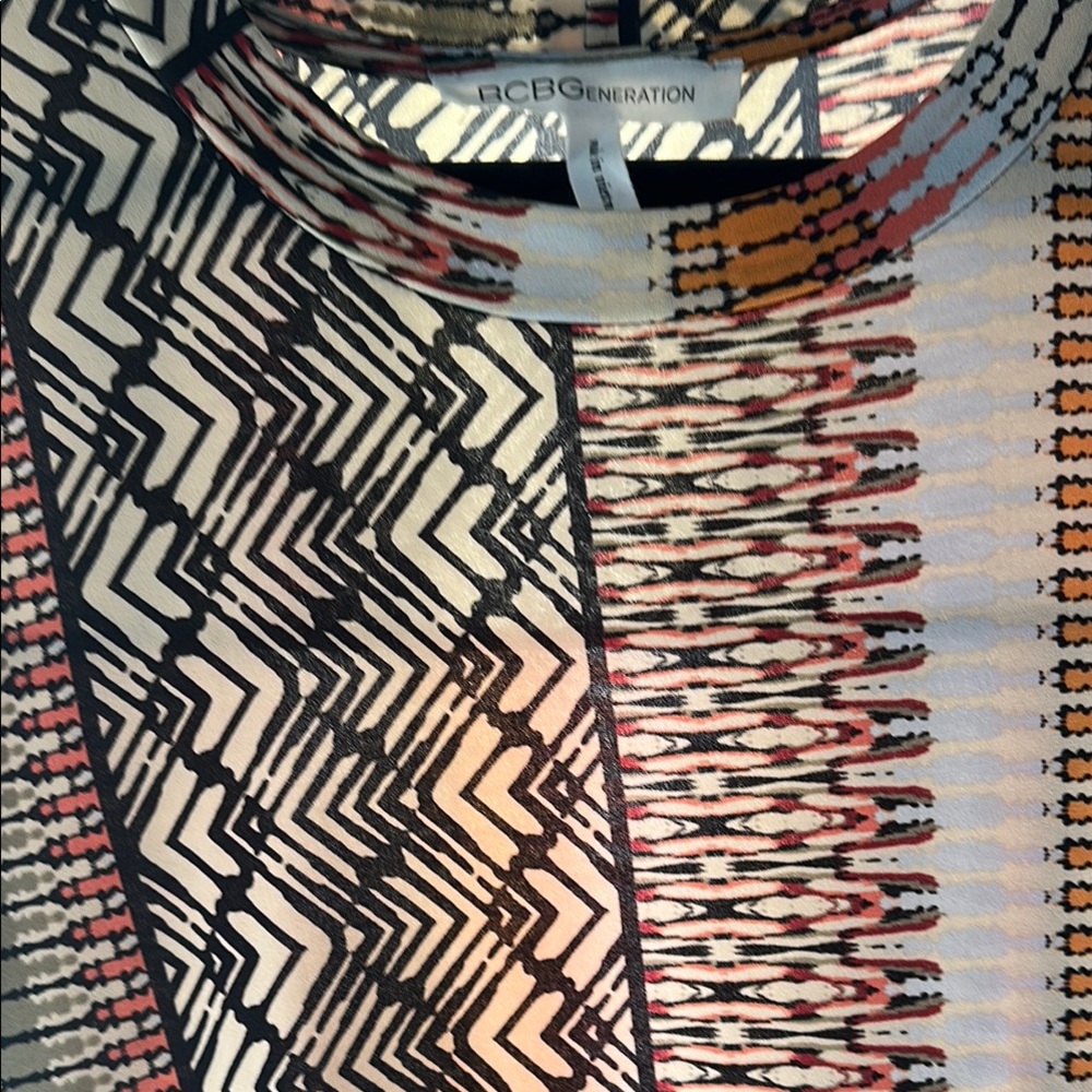 Bcbgeneration Multicolor Patterned Dress - image 5